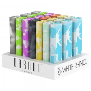 White Rhino Dab out Glow in Dark - 21ct Display [DO1002]